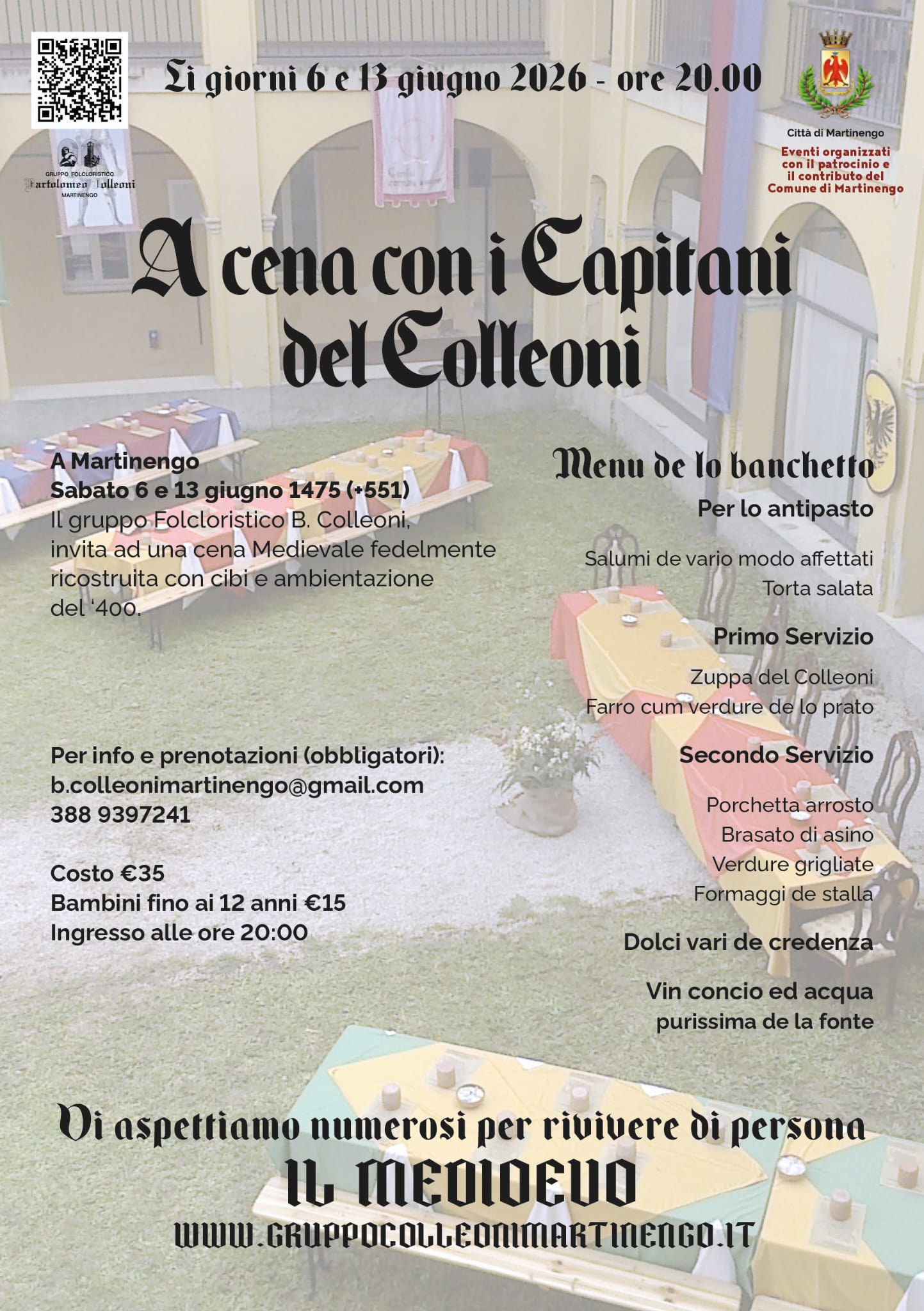 brochure cena capitani 2025